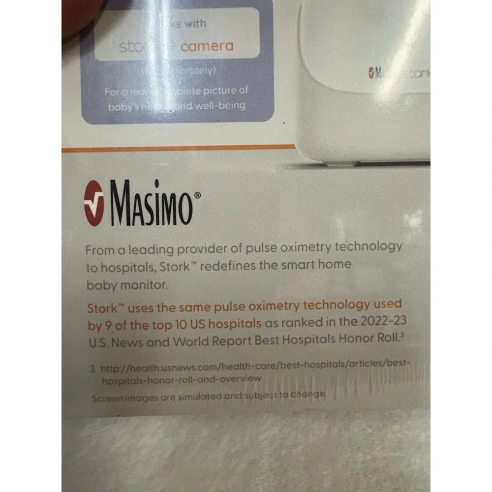 Masimo stork vitals